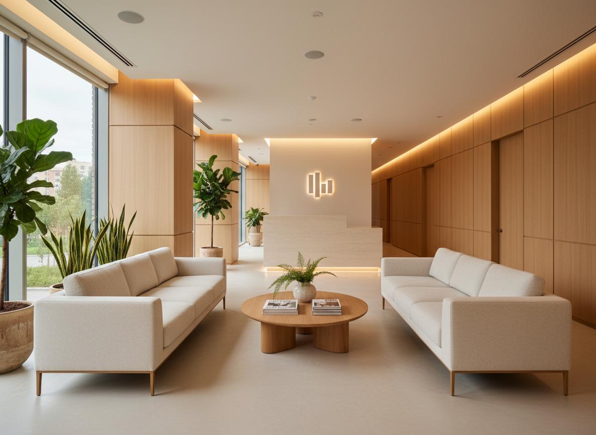 Elegant waiting lounge