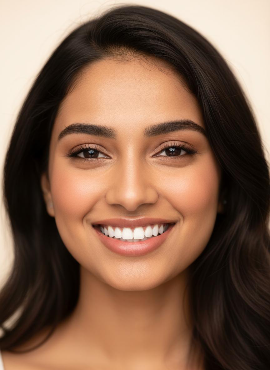 Beautiful smile result